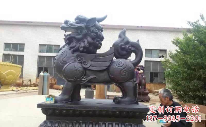 常州招财神兽貔貅铜雕