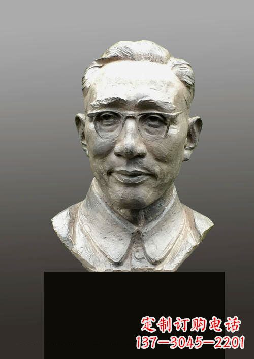 常州中国当代音乐家马可头像雕塑