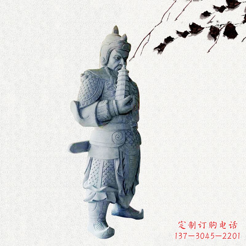 常州中国古代神话中的托塔天王石雕塑
