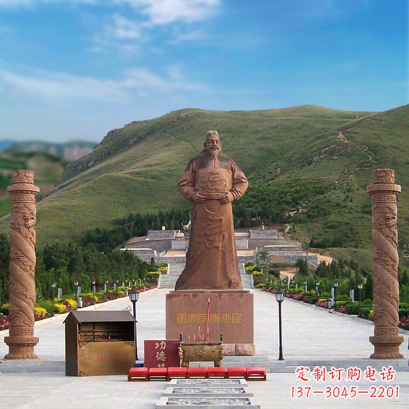 常州中国历史名人大型李世民景观雕塑
