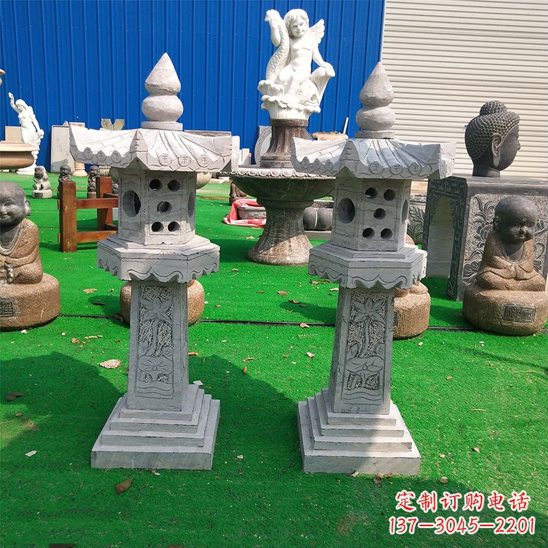 常州中式大理石灯笼
