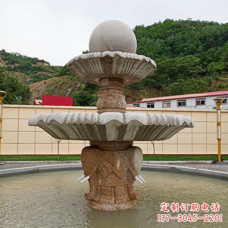 常州中式喷泉石雕