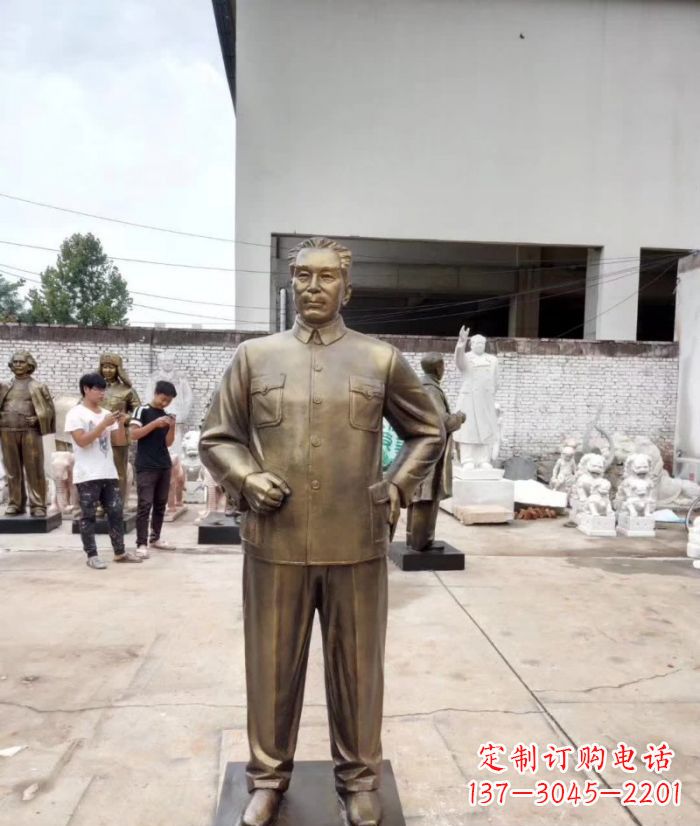 常州周恩来铜雕 (3)