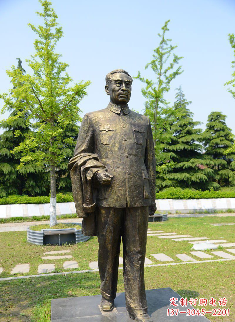 常州周总理伟人铜雕