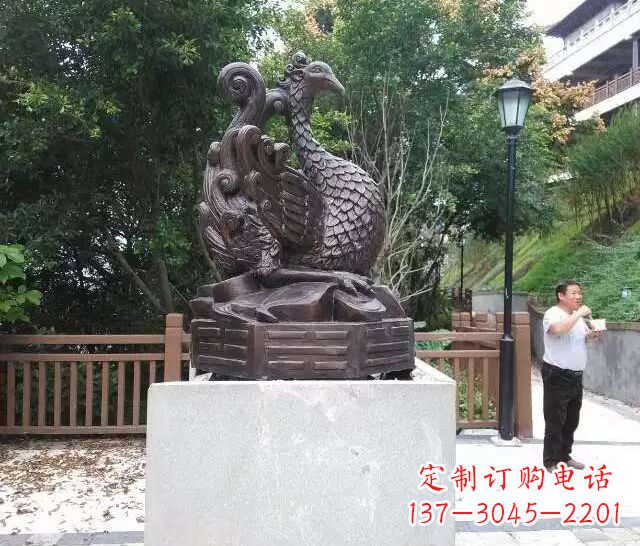 常州朱雀神兽雕塑