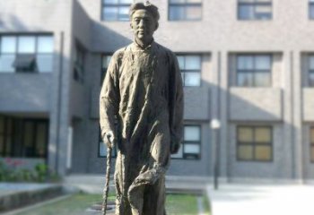 常州校园名人徐悲鸿雕塑