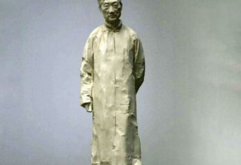常州徐悲鸿雕塑像石雕历史名人雕像