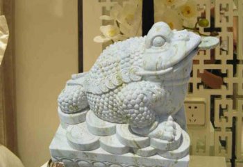 常州招财神兽金蟾石雕