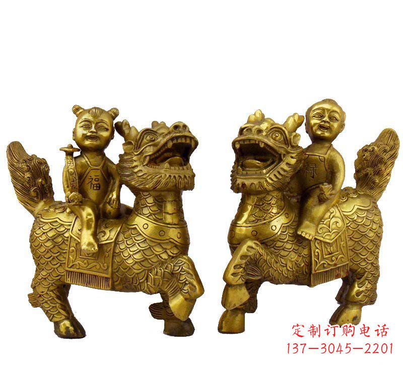 常州铸铜福禄麒麟