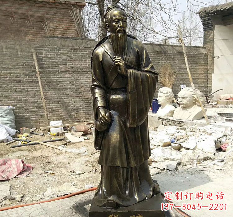 常州铸铜古代名医华佗