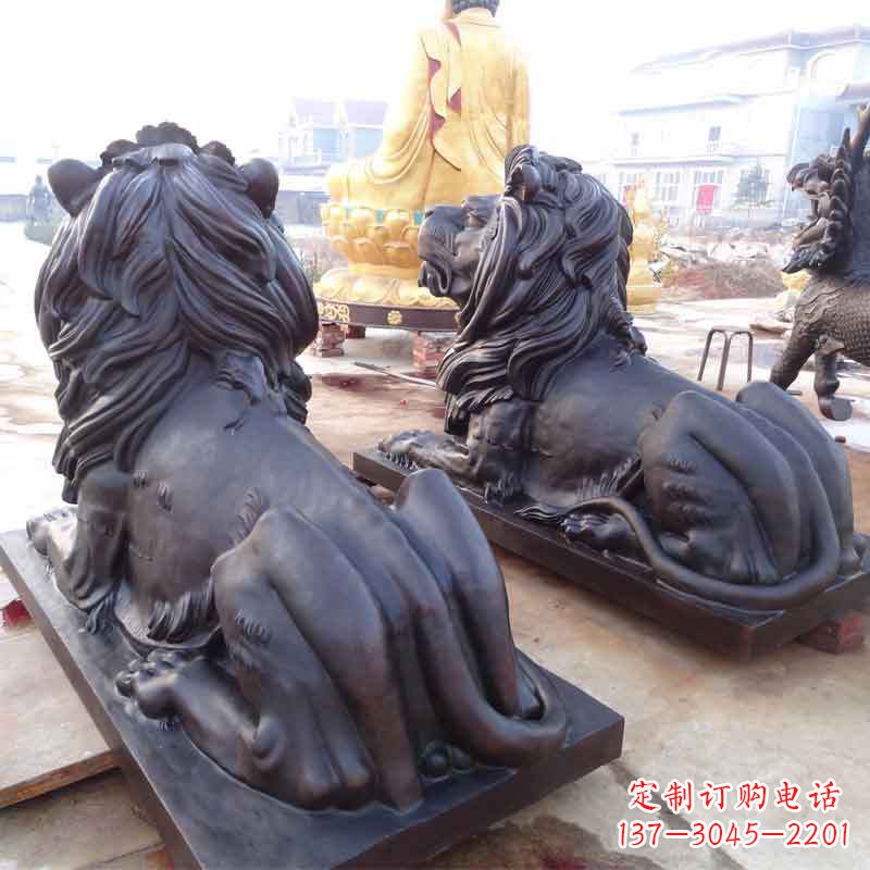 常州铸铜汇丰狮子