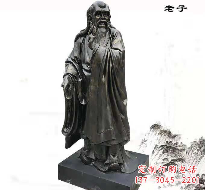 常州铸铜老子雕塑