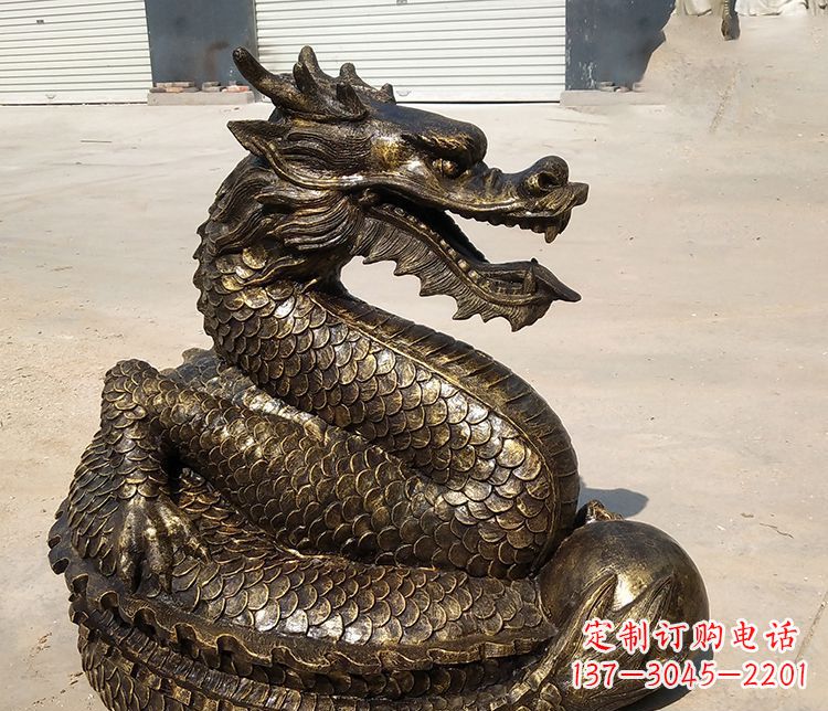 常州铸铜神龙雕塑