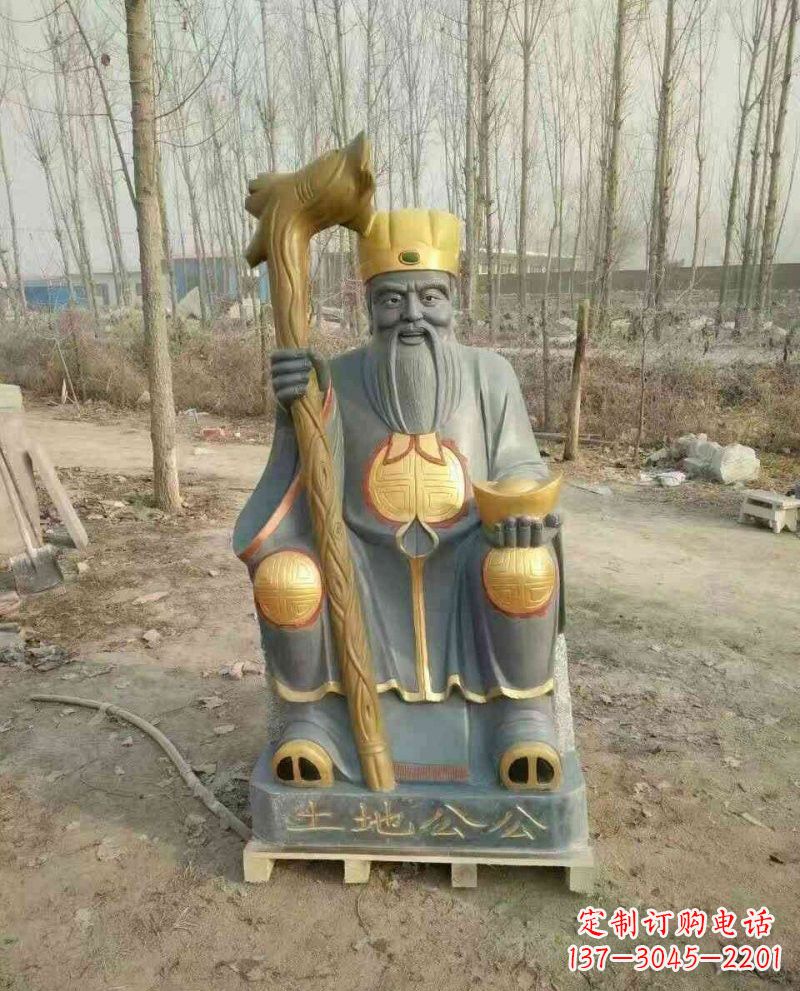 常州宗教庙宇神像土地公雕塑