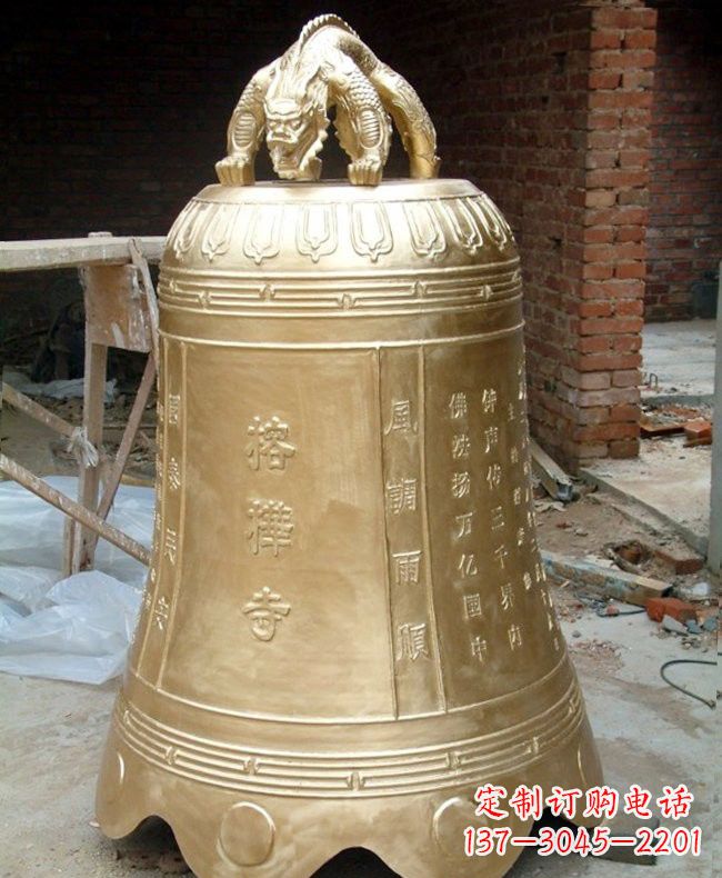 常州宗教庙宇铜钟