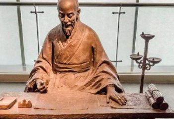 常州祖冲之圆周率情景小品雕塑-中国古代数学家著名历史人物